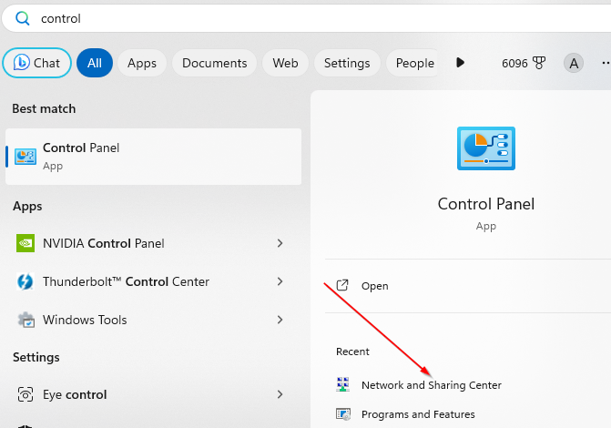 Network Adapter Properties